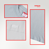 Bobson Japanese Men's Basic Tees Boxy Fit 197452 (Slate)