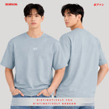 Bobson Japanese Men's Basic Tees Boxy Fit 197452 (Slate)