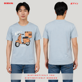 Bobson Japanese Men's Basic Tees Slim Fit 205370-U (Slate)
