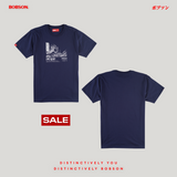 Bobson Japanese Men's Basic Tees Slim Fit 205878-U (Navy)