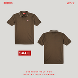 Bobson Japanese Men's Basic Collared Shirt Slim Fit 198632-U (Fatigue)