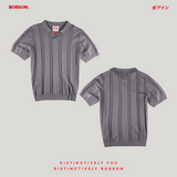 Bobson Japanese Men's Basic Collared Shirt Regular Fit 211512 (Gray)
