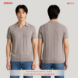 Bobson Japanese Men's Basic Collared Shirt Regular Fit 211512 (Taupe)