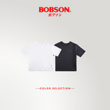 Bobson Japanese Ladies Basic Tees Loose Fit 187610 (White)