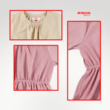 Bobson Japanese Ladies Basic Tees Relaxed Fit 188431 (Beige)