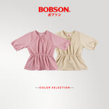 Bobson Japanese Ladies Basic Tees Relaxed Fit 188431 (Pink)