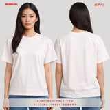 Bobson Japanese Ladies Basic Tees Loose Fit 187619 (Coral)