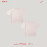 Bobson Japanese Ladies Basic Tees Loose Fit 187619 (Coral)