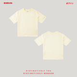 Bobson Japanese Ladies Basic Tees Loose Fit 187619 (Yellow)