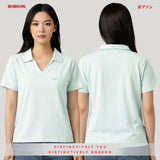 Bobson Japanese Ladies Basic Collared Shirt Regular Fit 191471 (Light Green)