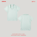Bobson Japanese Ladies Basic Collared Shirt Regular Fit 191471 (Light Green)