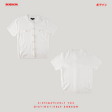 Bobson Japanese Ladies Basic Tees Slim Fit 202989 (Off White)