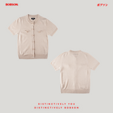 Bobson Japanese Ladies Basic Tees Slim Fit 202989 (Beige)
