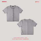 Bobson Japanese Ladies Basic Tees Slim Fit 202976 (Gray)