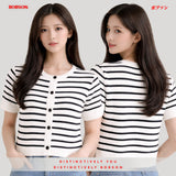 Bobson Japanese Ladies Basic Tees Slim Fit 202976 (White)