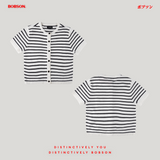 Bobson Japanese Ladies Basic Tees Slim Fit 202976 (White)