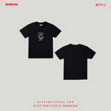 Bobson Japanese Ladies Basic Tees Relaxed Fit 188797 (Black)
