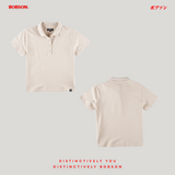 Bobson Japanese Ladies Basic Collared Shirt Regular Fit 211385 (Light Brown)