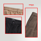 Bobson Japanese Ladies Basic Non-Denim Trouser Pants 200974 (Beige)