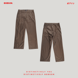 Bobson Japanese Ladies Basic Non-Denim Trouser Pants 200974 (Fatigue)