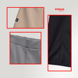 Bobson Japanese Ladies Basic Non-Denim Flared Pants 202661 (Black)