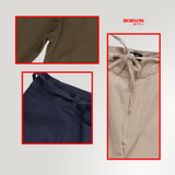 Bobson Japanese Ladies Basic Non-Denim Trouser Pants 200961 (Beige)