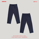 Bobson Japanese Ladies Basic Non-Denim Trouser Pants 200961 (Navy)