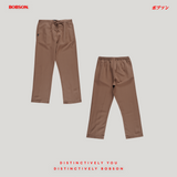 Bobson Japanese Ladies Basic Non-Denim Colored Pants 196823 (Rust)