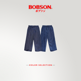 Bobson Japanese Ladies Basic Non-Denim Drawstring Pants 202620 (Medium Wash)