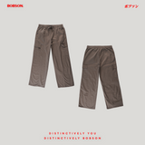Bobson Japanese Ladies Basic Non-Denim Cargo Pants 202648 (Taupe)