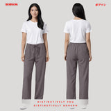 Bobson Japanese Ladies Basic Non-Denim Colored Pants 196678 (Taupe)