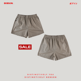 Bobson Japanese Ladies Basic Non-Denim Smart Short 196691-U (Light Taupe)