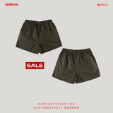 Bobson Japanese Ladies Basic Non-Denim Smart Short 196691-U (Olive)