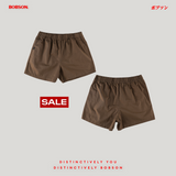 Bobson Japanese Ladies Basic Non-Denim Smart Short 196691-U (Rust)