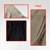 Bobson Japanese Ladies Basic Non-Denim Cullotes Pants 206834 (Black)