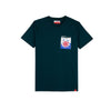 Bobson Japanese Men's Basic Round Neck Tees for Men Trendy fashion High Quality Apparel Comfortable Casual Top for Men Slim Fit 151055-U (Teal)