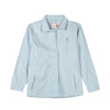 Bobson Japanese Ladies Basic Jacket for Women Trendy fashion High Quality Apparel Comfortable Casual Denim Jacket for Women Regular Fit 132794 (Chambray Blue)