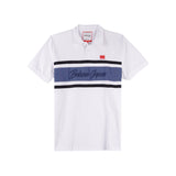 Bobson Japanese Men's Basic Collared Shirt for Men Missed Lycra Fabric Trendy Fashion High Quality Apparel Comfortable Casual Polo shirt for Men Slim Fit 113875 (White)