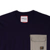 Bobson Japanese Men's Basic Tees Long Sleeve Sweat shirt for Men Trendy Fashion High Quality Apparel Comfortable Casual Top for Men Slim Fit 116942 (Navy)
