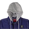 Bobson Japanese Men's Basic Hoodie Denim Jacket for Men Trendy Fashion High Quality Apparel Comfortable Casual Jacket for Men Regular Fit 131728 (Medium Wash)
