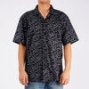 Bobson Japanese Men's Basic Woven Button Down Short Sleeve Shirt for Men Trendy Fashion High Quality Apparel Comfortable Casual Polo for Men Comfort Fit 152317 (Black)