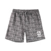 Bobson Japanese Men's Basic Non-Denim Jogger short for Men Trendy Fashion High Quality Apparel Comfortable Casual Short Men Mid Waist 118145 (Gray)