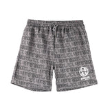 Bobson Japanese Men's Basic Non-Denim Jogger short for Men Trendy Fashion High Quality Apparel Comfortable Casual Short Men Mid Waist 118145 (Gray)