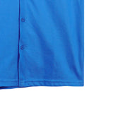 Bobson Japanese Men's Basic Woven Button Down Shirt Regular Fit 141981 (Princess Blue)