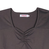 Bobson Japanese Ladies Basic Tees Relaxed Fit 142040 (Pavement)