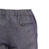 Bobson Japanese Men's Basic Non-Denim Jogger Short Mid Waist 155512 (Light Blue)