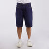 Bobson Japanese Men's Basic Denim Tapered Short 155843 (Dark Shade)