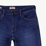 Bobson Japanese Men's Basic Denim Skinny Mid Waist 157250 (Medium Shade)