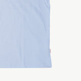 Bobson Japanese Ladies Basic Tees Boxy Fit 156085 (Chambray Blue)
