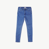Bobson Japanese Ladies Basic Denim Super Skinny 162657 (Light Shade)